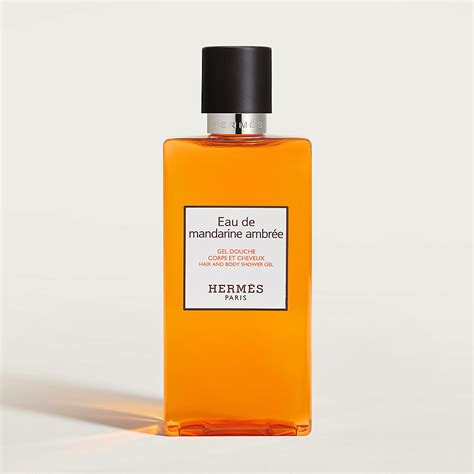 HERMÈS Eau de Mandarine Ambrée Hair & Body Shower Gel, 